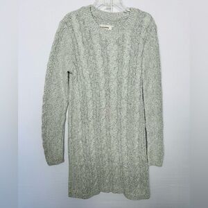 Abercrombie Light Gray Knit Sweater Dress SZ 11/12